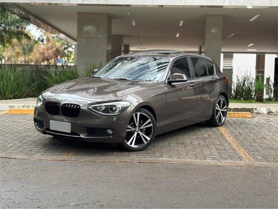 BMW 118i 1.6 FULL 16V TURBO GASOLINA 4P AUTOMÁTICO BMW 118i 1.6 FULL 16V TURBO GASOLINA 4P AUTOMÁTICO